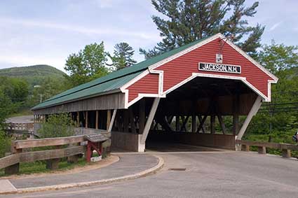 Honeymoon Covered Bridge, Jackson, NH, USA