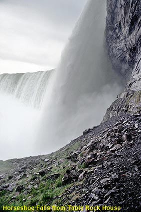  Niagara Horseshoe Falls from Table Rock House viewing platform, Ontario, Canada