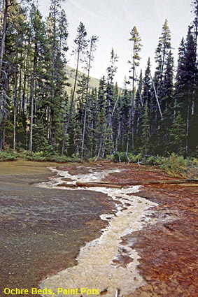 Ochre Bed, Paint Pots, Kootenay National Park, BC, Canada
