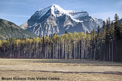 Mount Robson from Visitor Centre, BC, Canada Mount Robson from Visitor Centre, BC, Canada
