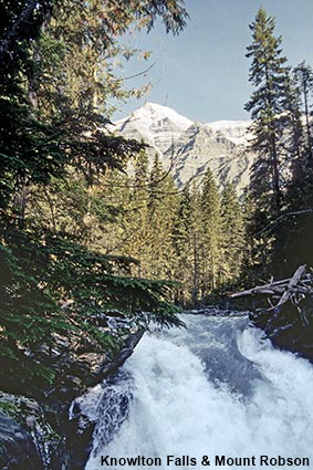  Knowlton Falls & Mount Robson, BC, Canada