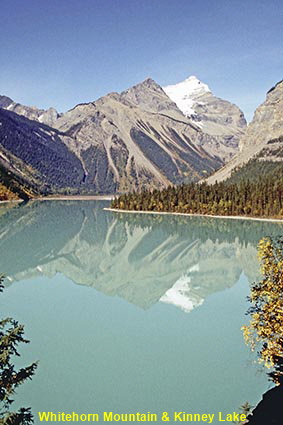  Whitehorn Mountain & Kinney Lake from viewpoint, BC, Canada