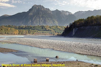  Skeena River at Ksan Indian Village, Hazelton, BC, Canada