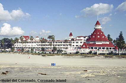  Hotel del Coronado, Coronado Island, San Diego, CA, USA