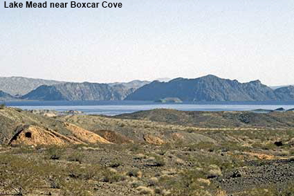 Lake Mead near Boxcar Cove, NV, USA