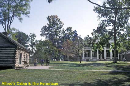 Alfred's Cabin & The Hermitage, Nashville, TN, USA Alfred's Cabin & The Hermitage, Nashville, TN, USA