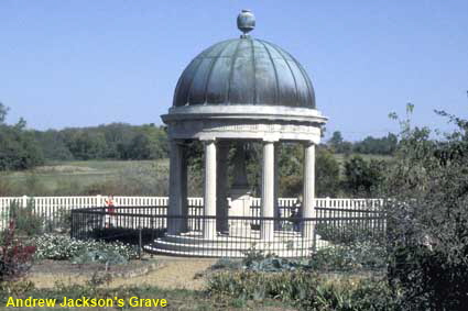 Andrew Jackson's grave, The Hermitage, Nashville, TN, USA Andrew Jackson's grave, The Hermitage, Nashville, TN, USA