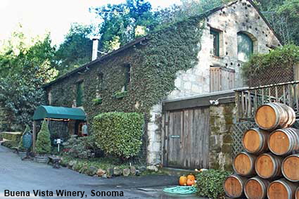 Buena Vista Winery, Sonoma, CA, USA Buena Vista Winery, Sonoma, CA, USA