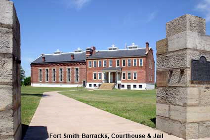 Barracks, Courthouse & Jail Building, Fort Smith National Historic Site, AR Barracks, Courthouse & Jail Building, Fort Smith National Historic Site, AR