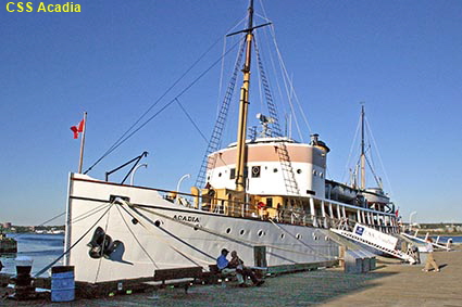 CSS Acadia, Halifax, NS, Canada CSS Acadia, Halifax, NS, Canada