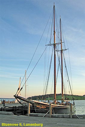Bluenose II, Lunenburg, NS, Canada Bluenose II, Lunenburg, NS, Canada