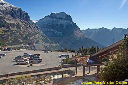 Logan Pass Visitor Center, Glacier National Park, MT, USA Logan Pass Visitor Center, Glacier National Park, MT, USA