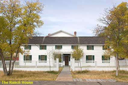 The Ranch House, Grant-Kohrs Ranch , MT, USA The Ranch House, Grant-Kohrs Ranch , MT, USA