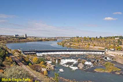 Black Eagle Falls, Great Falls, Great Falls, MT, USA