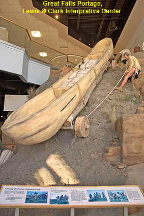  Great Falls Portage, Lewis & Clark Interpretive Center, Great Falls, MT, USA