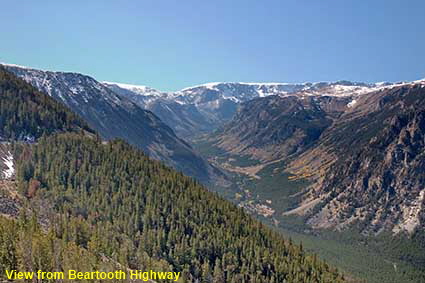 View from Beartooth Highway, MT, USA View from Beartooth Highway, MT, USA