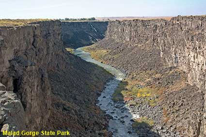  Malad Gorge from bridge, Malad Gorge State Park, ID, USA