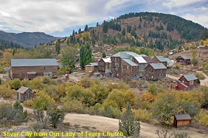  Silver City from Our Lady of Tears Church, ID, USA