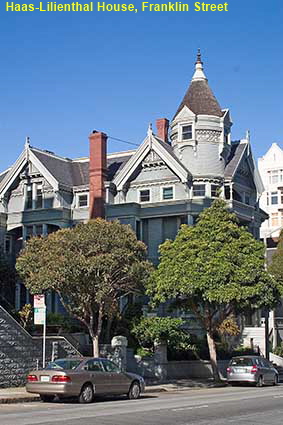  Haas-Lilienthal House, Franklin Street, San Francisco, CA, USA