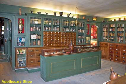 Apothecary Shop, Shelburne Museum, VT, USA Apothecary Shop, Shelburne Museum, VT, USA