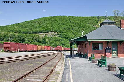 Bellows Falls Union Station, Bellows Falls, VT, USA Bellows Falls Union Station, Bellows Falls, VT, USA