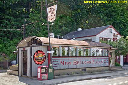 Miss Bellows Falls Diner, Bellows Falls, VT, USA Miss Bellows Falls Diner, Bellows Falls, VT, USA