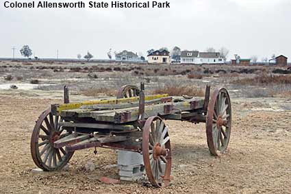 Old Wagon & Colonel Allensworth State Historical Park, CA, USA Old Wagon & Colonel Allensworth State Historical Park, CA, USA