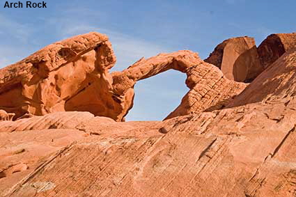  Arch Rock, Valley of Fire State Park, NV, USA
