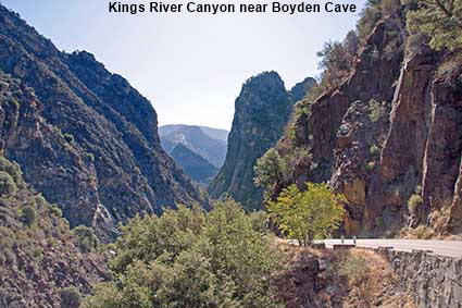 Kings River Canyon near Boyden Cave, Kings Canyon National Park, CA, USA Kings River Canyon near Boyden Cave, Kings Canyon National Park, CA, USA