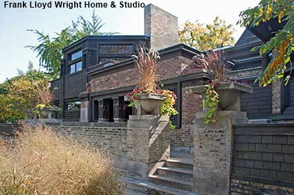 Frank Lloyd Wright Home & Studio, 951 Chicago Avenue, Oak Park, IL, USA