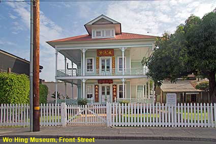 Wo Hing Museum, Front Street, Lahaina, Maui, HI, USA Wo Hing Museum, Front Street, Lahaina, Maui, HI, USA