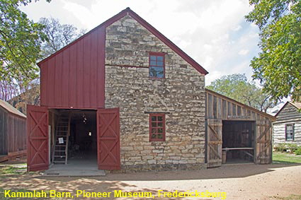 Kammlah Barn, Pioneer Museum, Fredericksburg, TX, USA