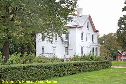 Governor's House, Snug Harbor, Staten Island, NY, USA