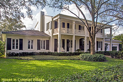 House in  Colonial Village, Coral Gables, Miami, FL, USA