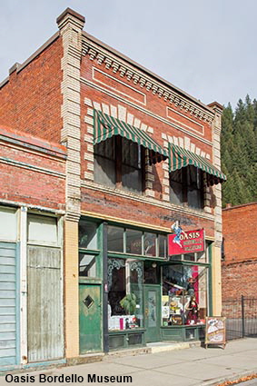 Oasis Bordello Museum, Wallace, ID, USA