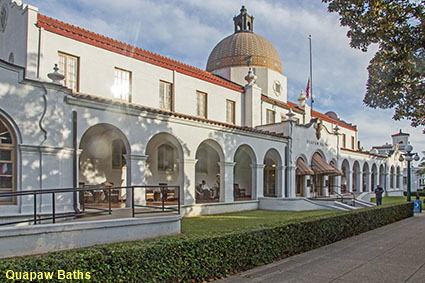 Quapaw Baths, Hot Springs, AR, USA