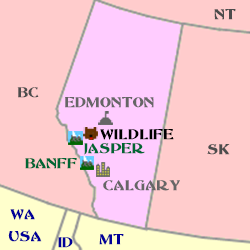 Alberta Minimap