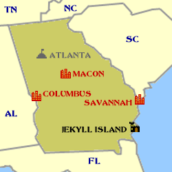 Georgia Minimap Georgia Minimap